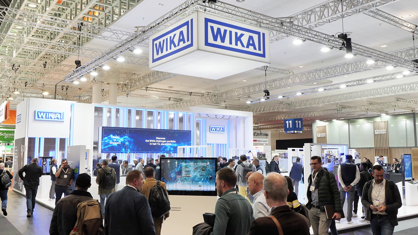 At the Hannover Messe 2024, WIKA lived up to the motto “Industrial Transformation” with two stands.